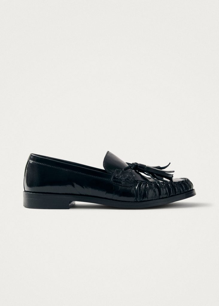 Marietta Black Patent Leather Loafers