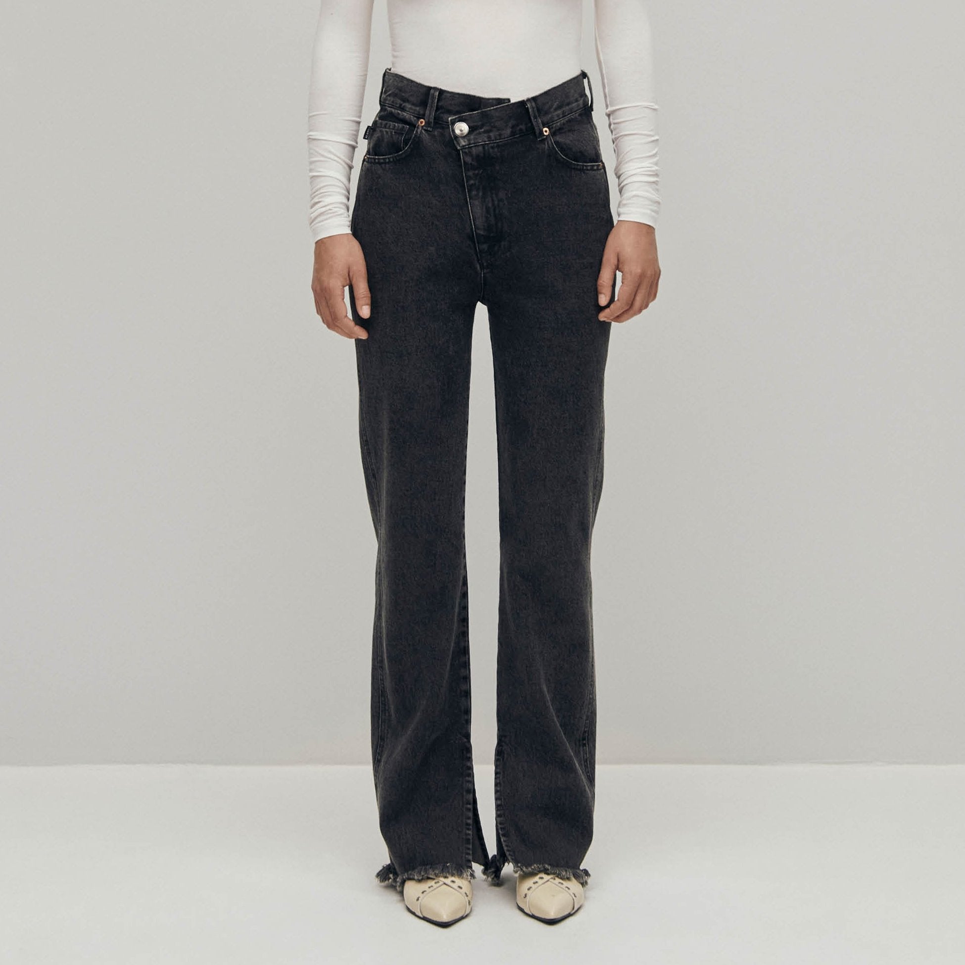Kansas Black Denim Pants - Image 3