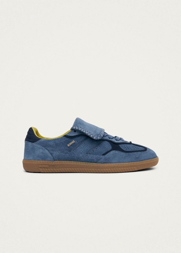 Tb.490 Club Suede Blue Leather Sneakers