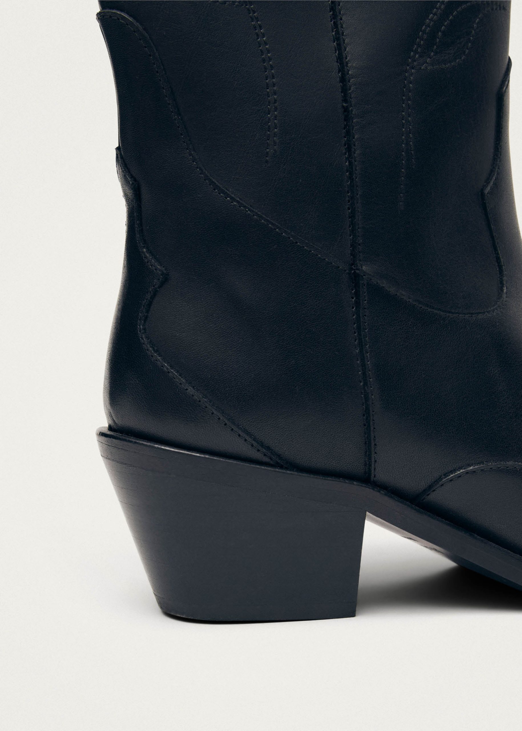 Liberty Black Leather Boots - Image 8