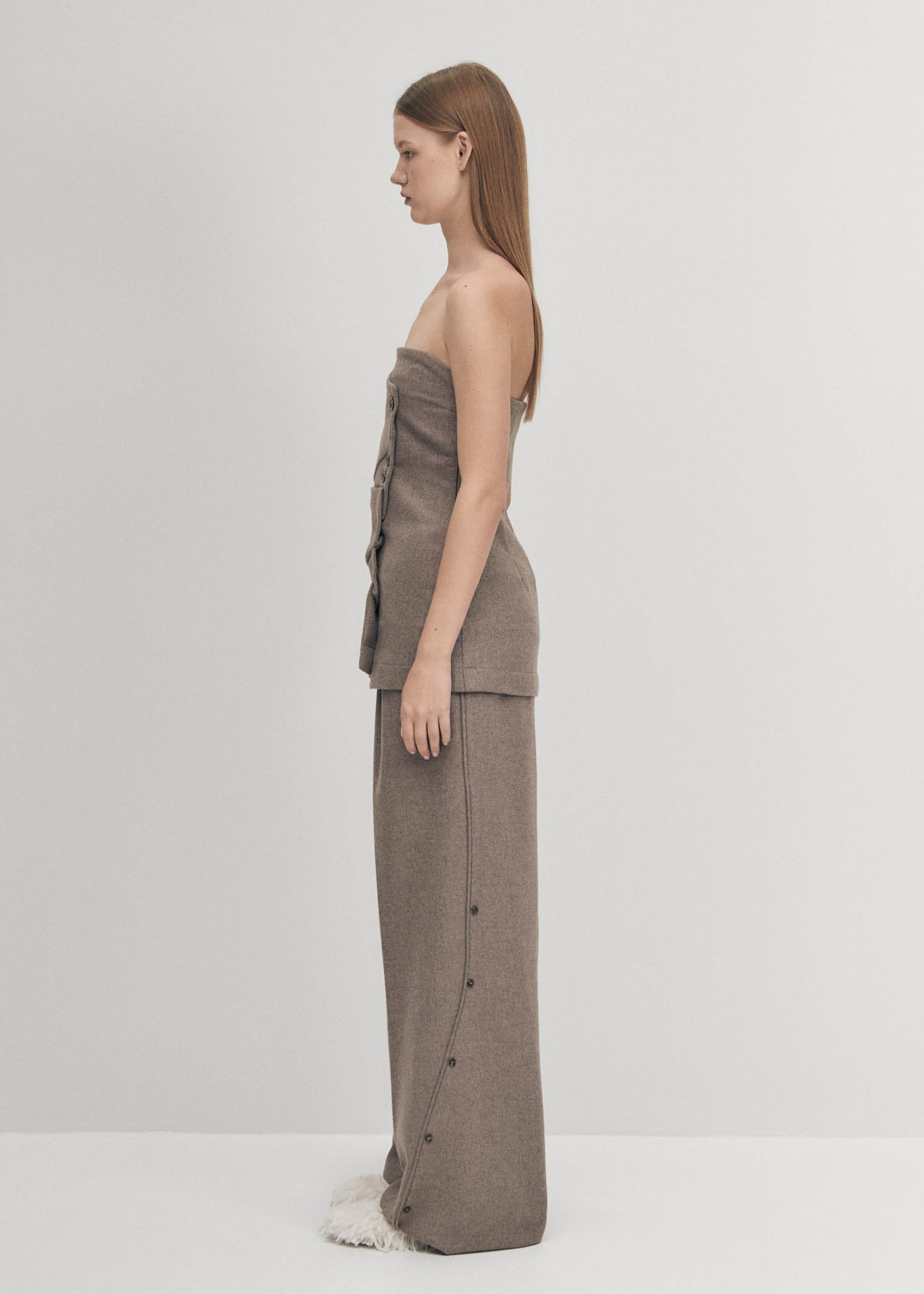 Moon Taupe Top - Image 4