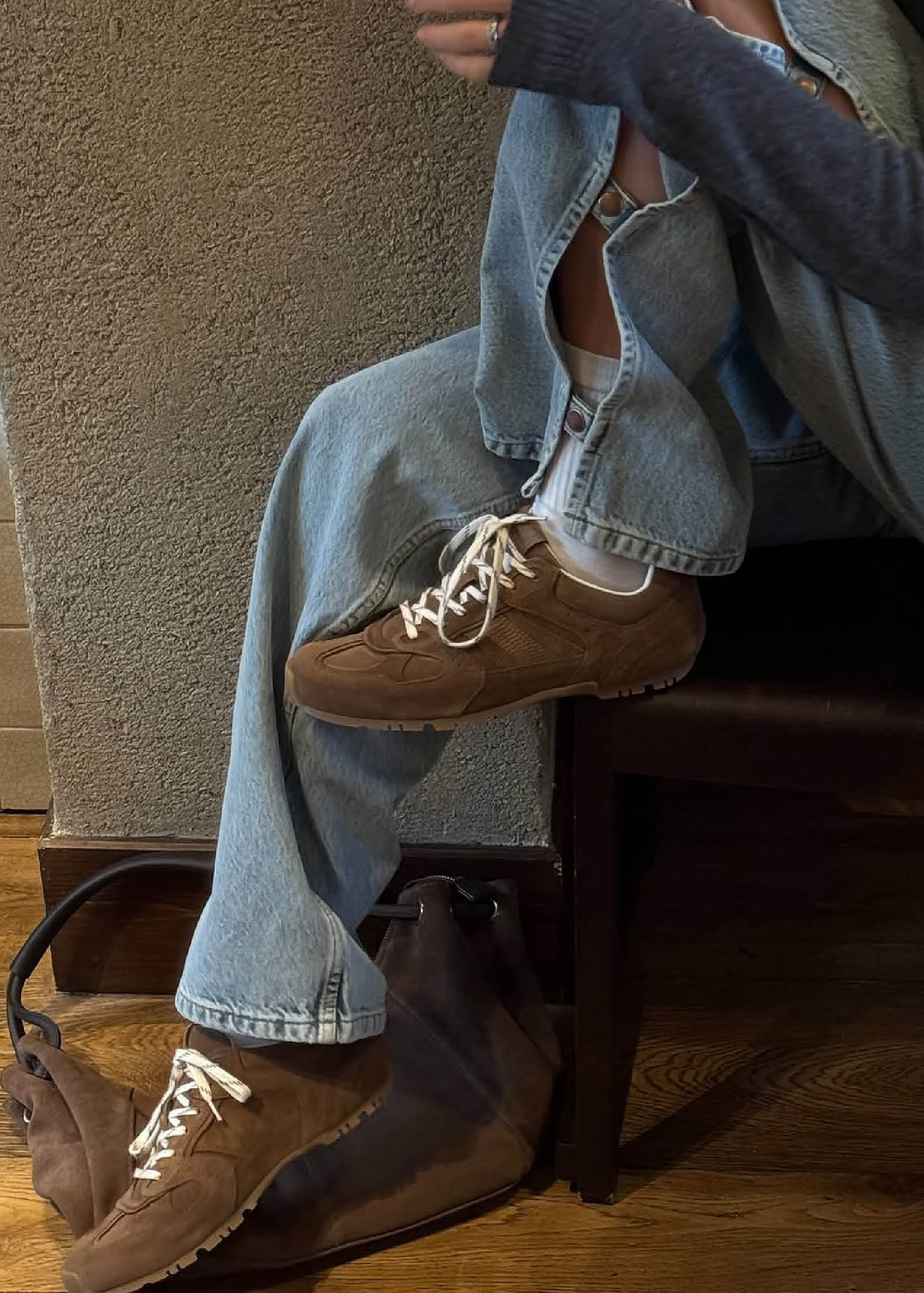 Tb.56 Suede Brown Leather Sneakers - Image 7