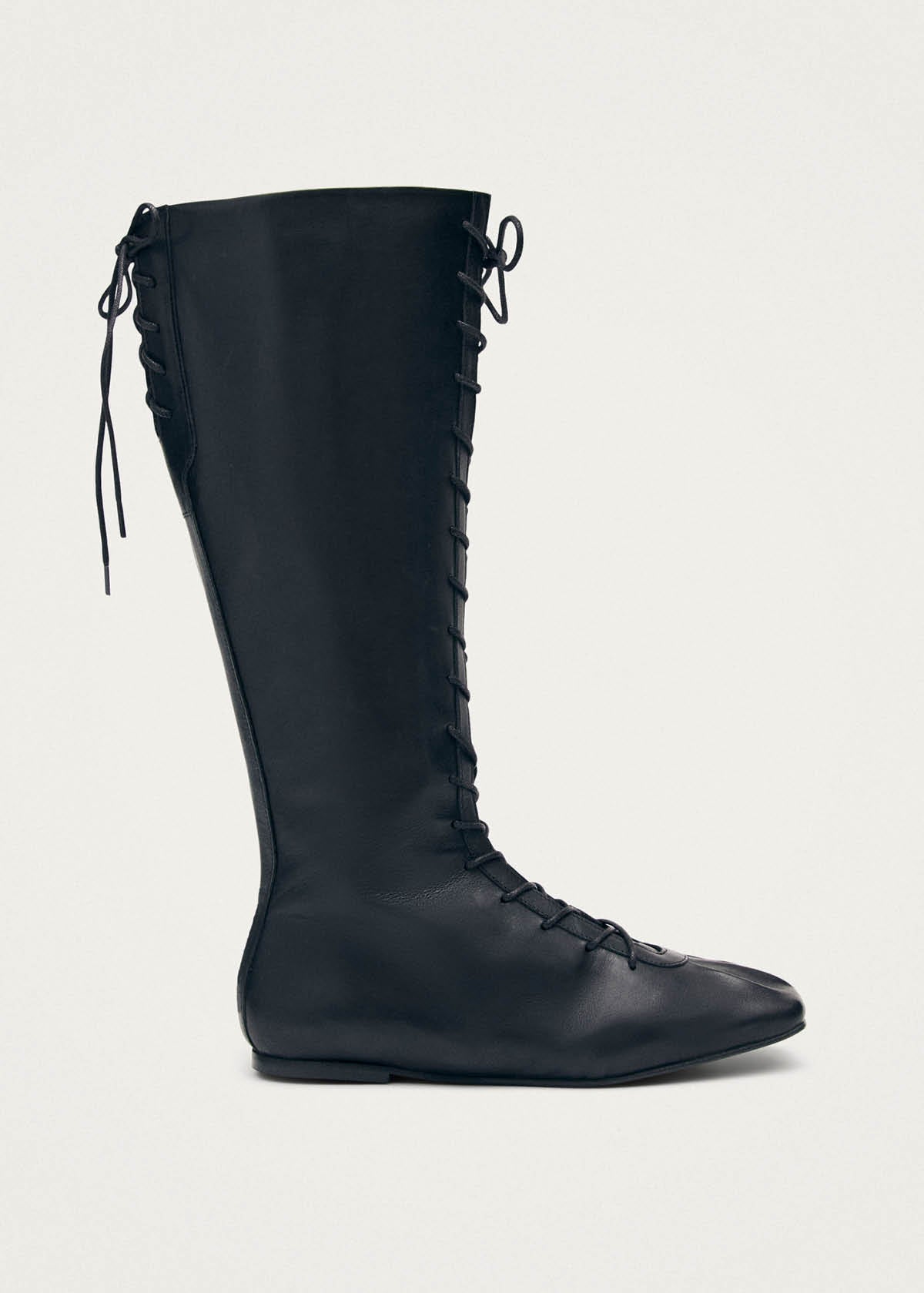 Jules Black Leather Boots