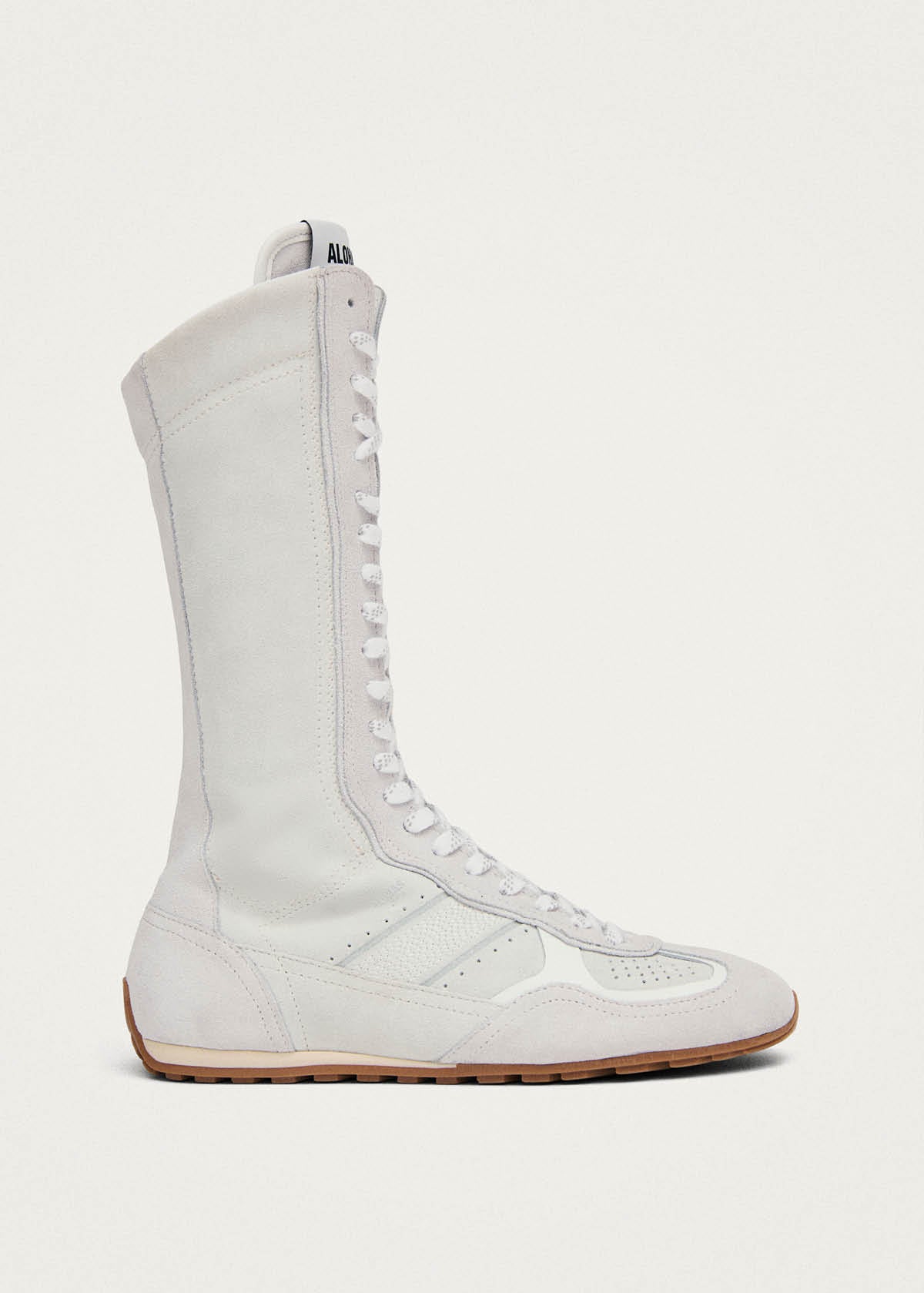 Tb.17 Suede White Leather Sneakers