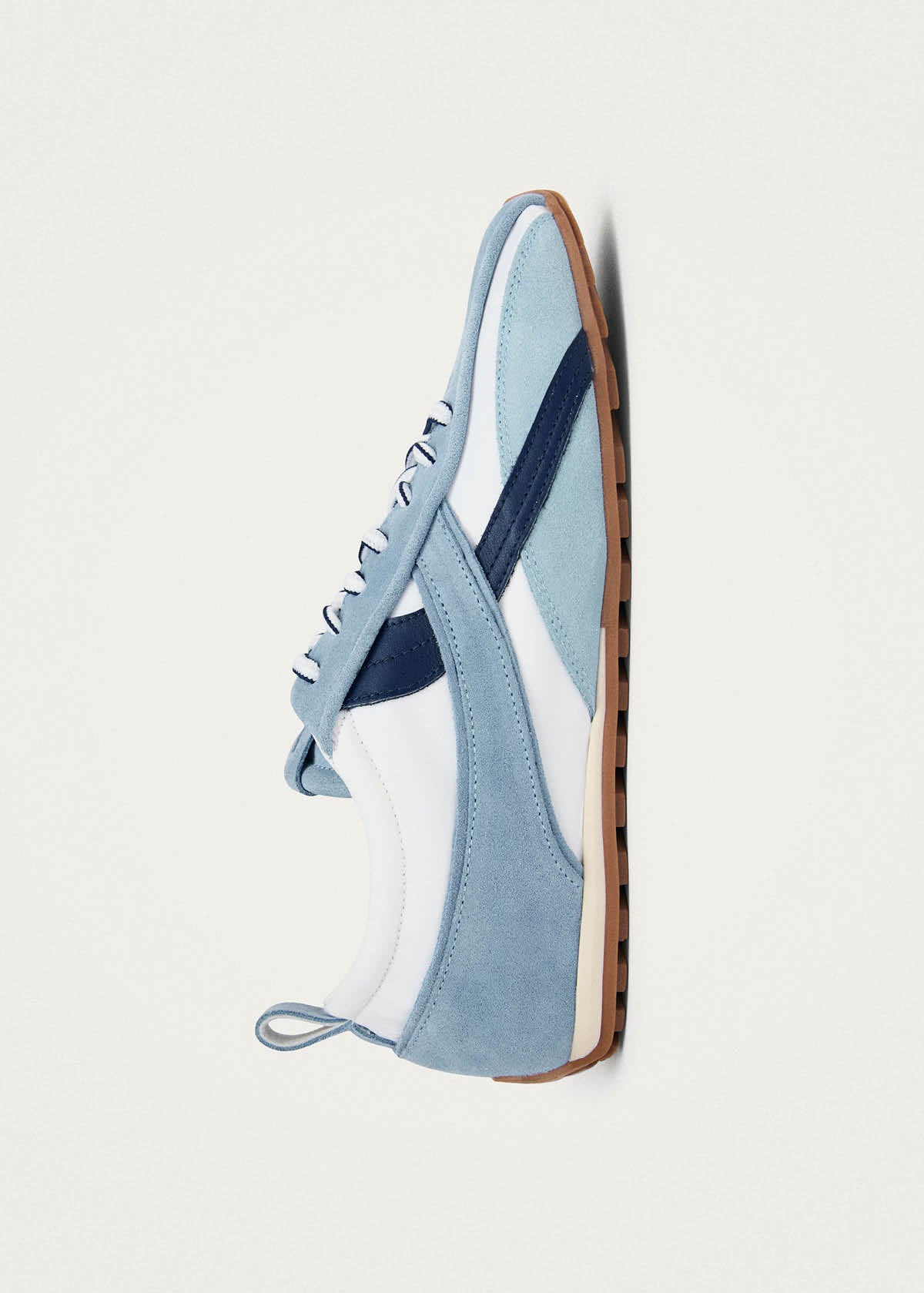 Tb.304 Nylon Blue Leather Sneakers - Image 4