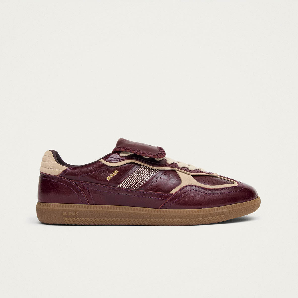 Tb.490 Club Deep Burgundy Patent Leather Sneakers - Image 3