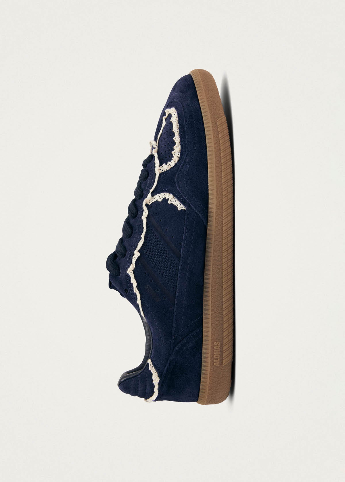 Tb.490 Crochet Navy Leather Sneakers - Image 4